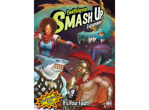Smash Up Its Your Fault Expansion Expansion till Smash Up Brädspel 